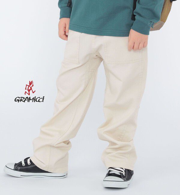 SHIPS KIDS「【SHIPS KIDS別注】Gramicci:110～160cm / ツイル ベイカー パンツ」|その他|ナチュラル