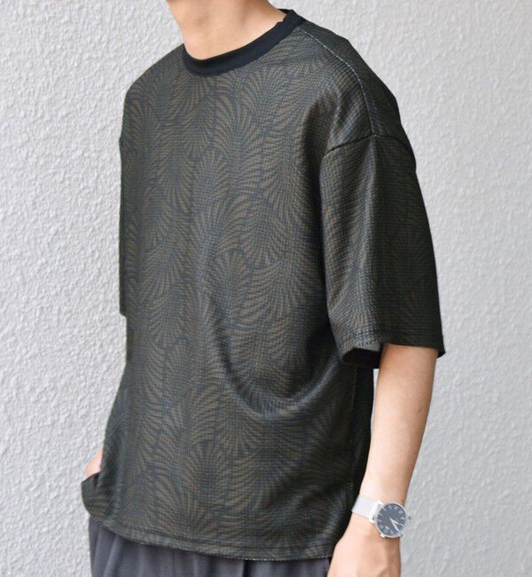 SHIPS any「SHIPS any: ワッフル リラックス クルーネック Tシャツ◇」|Tシャツ・カットソー|