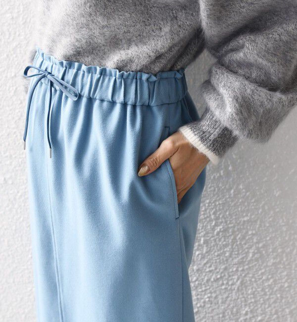 SHIPS for women「〈手洗い可能〉両面起毛 ドロスト スカート」|スカート|