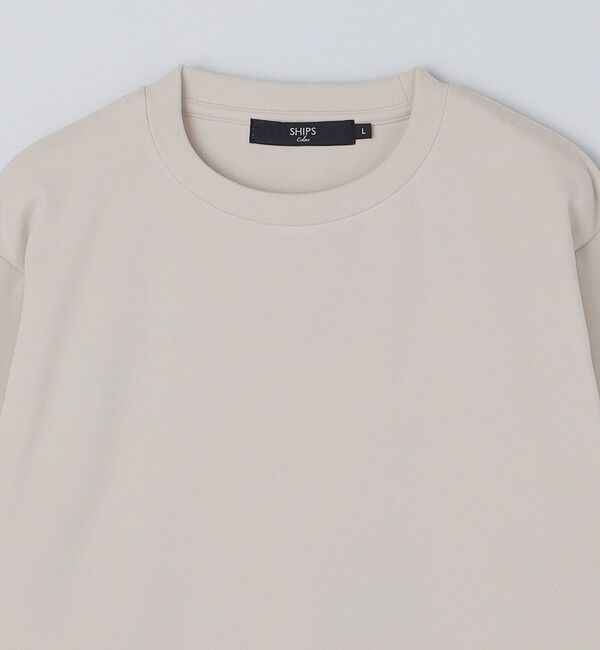 SHIPS Colors 「SHIPS Colors:〈吸水速乾〉スムース 微起毛 クルーネック ロンT」|Tシャツ・カットソー|