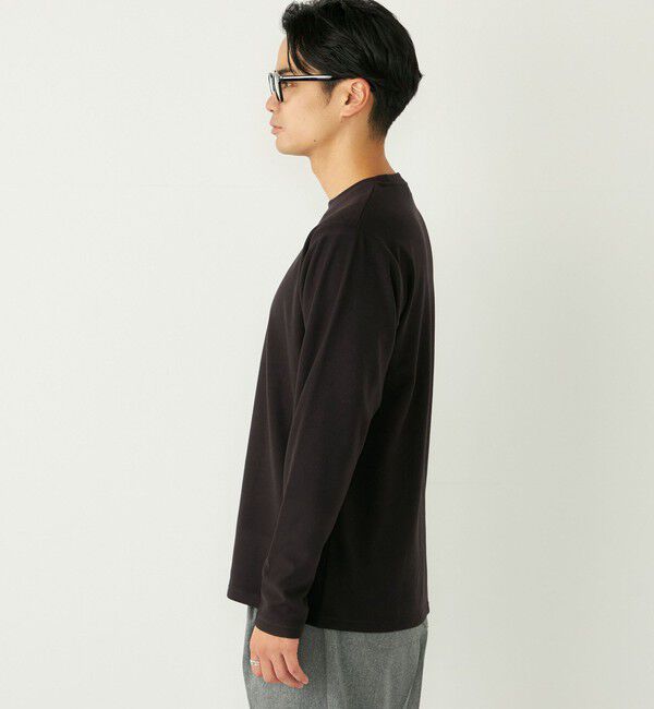 SHIPS Colors 「SHIPS Colors:〈吸水速乾〉スムース 微起毛 クルーネック ロンT」|Tシャツ・カットソー|