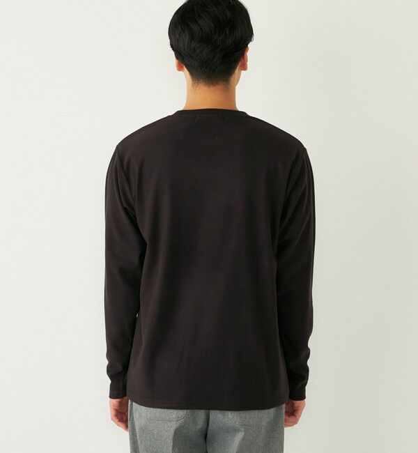 SHIPS Colors 「SHIPS Colors:〈吸水速乾〉スムース 微起毛 クルーネック ロンT」|Tシャツ・カットソー|