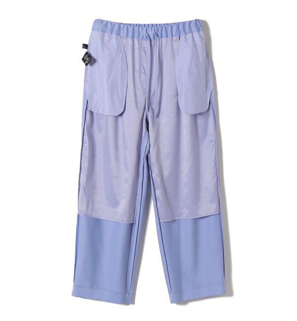 SHIPS for women「SHIPS Primary Navy Label:毛 サテン イージー パンツ」|その他|