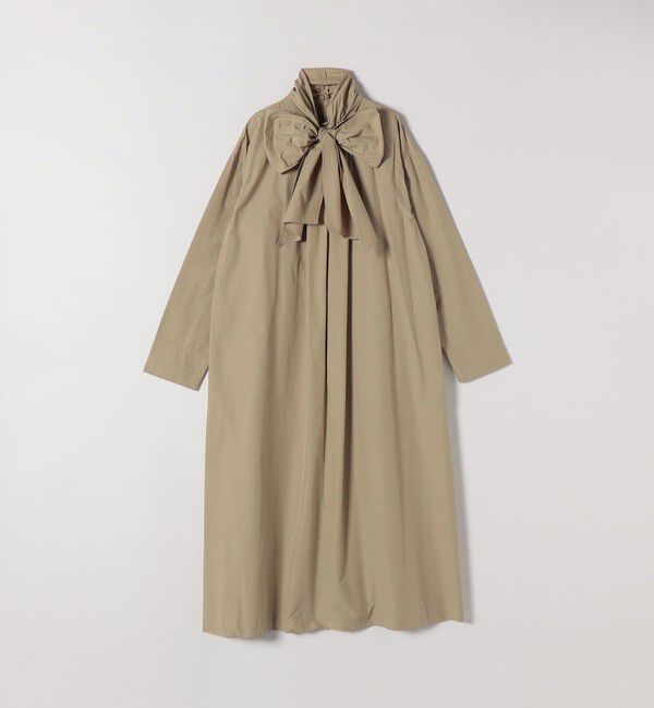 SHIPS any「SHIPS any:〈洗濯機可能〉タイプライター ボウタイ リボン シャツ ワンピース」|ワンピース|