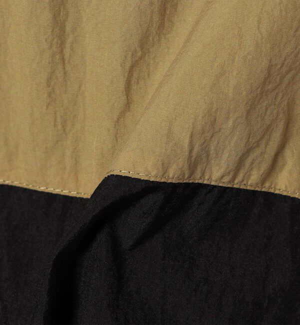 SHIPS any「SHIPS any:〈洗濯機可能〉ナイロン スタンドカラー 配色 ジップ ブルゾン」|ブルゾン・スタジャン|