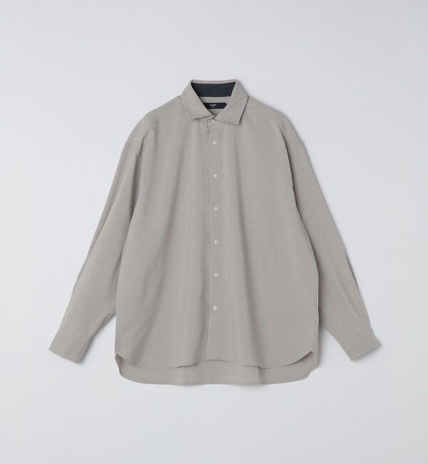 SHIPS Colors 「SHIPS Colors:〈洗濯機可能〉ウールライク リラックスフィット シャツ」|シャツ・ブラウス|