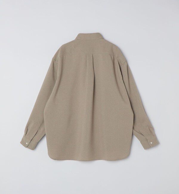 SHIPS Colors 「SHIPS Colors:〈洗濯機可能〉ウールライク リラックスフィット シャツ」|シャツ・ブラウス|