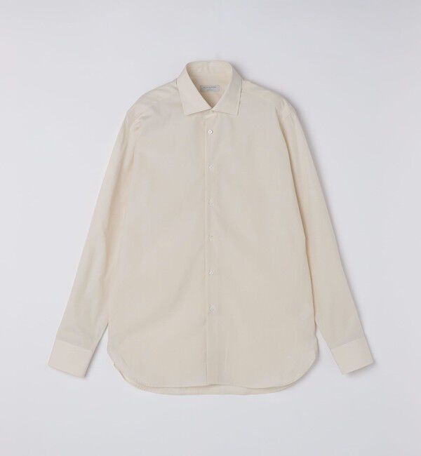 SHIPS「GUY ROVER: ハケメ ワイドカラー シャツ」|シャツ・ブラウス|ベージュ