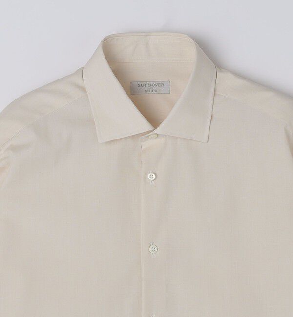 SHIPS「GUY ROVER: ハケメ ワイドカラー シャツ」|シャツ・ブラウス|
