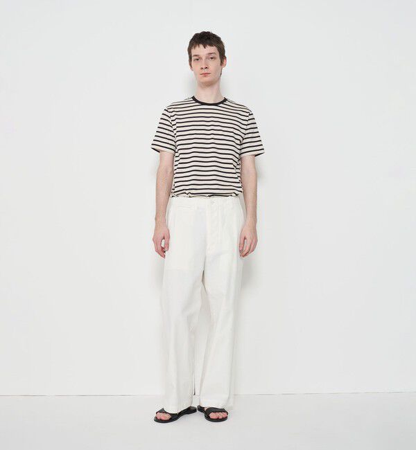 GALERIE VIE「ファインコットン ハーフスリーブTシャツ」|Tシャツ・カットソー|