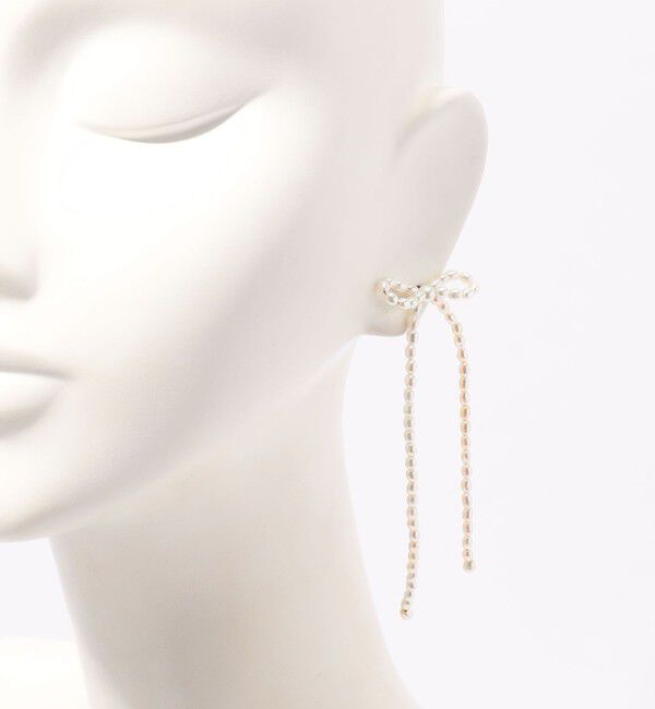 TOMORROWLAND GOODS「Kara Yoo MARGOT リボンパールピアス」|ピアス|