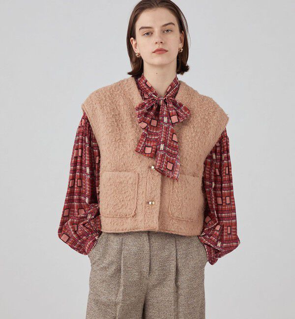 Ballsey「Flora ショートジレ」|ベスト・ジレ|