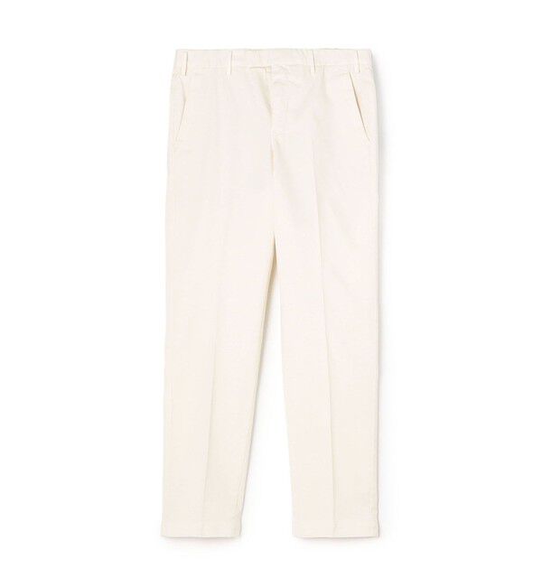 TOMORROWLAND BUYING WEAR「PT TORINO MASTER FIT コットンツイル スリムパンツ」|チノ|13 ホワイト