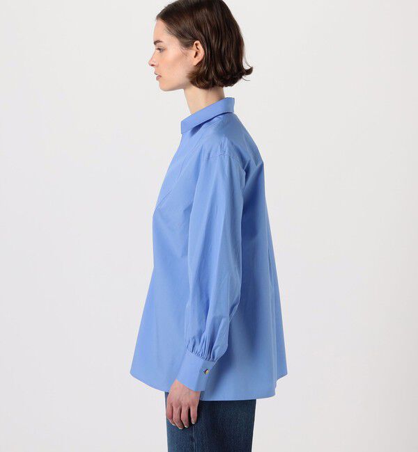 MACPHEE「コットンブロード スキッパーシャツ」|シャツ・ブラウス|