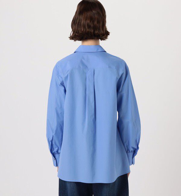 MACPHEE「コットンブロード スキッパーシャツ」|シャツ・ブラウス|