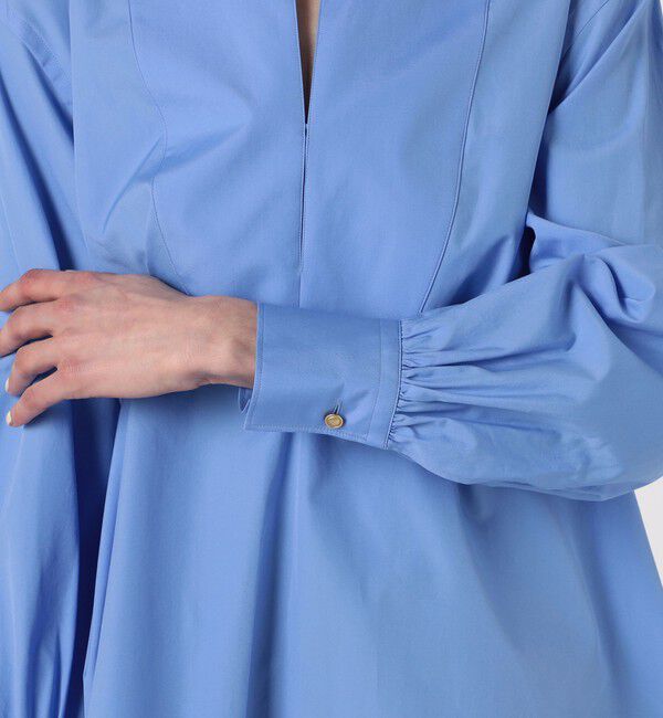 MACPHEE「コットンブロード スキッパーシャツ」|シャツ・ブラウス|