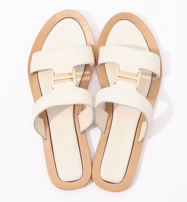 TOMORROWLAND GOODS「TOMORROWLAND バックル フラットサンダル」|サンダル|