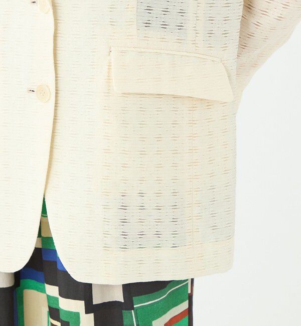 Ballsey「シアーオーバル テーラードジャケット」|テーラードジャケット|