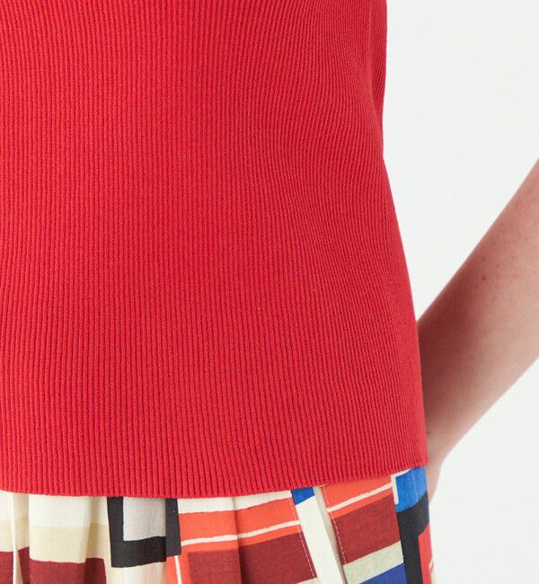 Ballsey「ポリエステルコットンリブ 2-wayプルオーバー」|ニット・セーター|