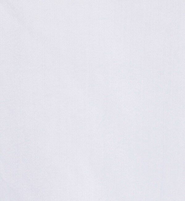 BACCA「ウォッシャーシルク ショートブラウス」|シャツ・ブラウス|