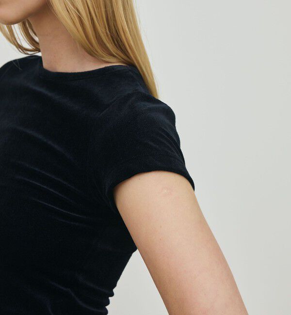 DES PRES「ブライトベロア ミニTシャツ」|Tシャツ・カットソー|