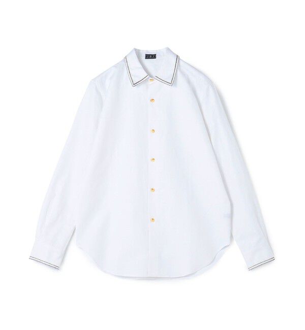 TOMORROWLAND BUYING WEAR「JUPE BY JACKIE エンブロイダリーシャツ」|シャツ・ブラウス|12 ホワイト系