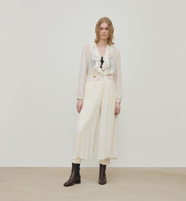 DES PRES「クレープデシン ロングワンピース」|ワンピース|