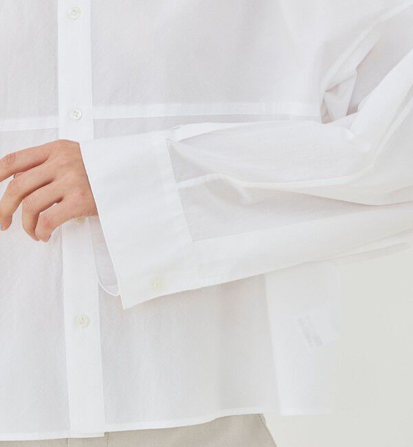 GALERIE VIE「コットン ダブルカラーシャツ」|シャツ・ブラウス|