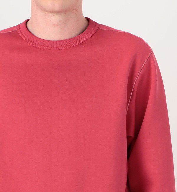 TOMORROWLAND MENS「スビンコットンダンボール クルーネックプルオーバースウェット」|スウェット・ジャージ|