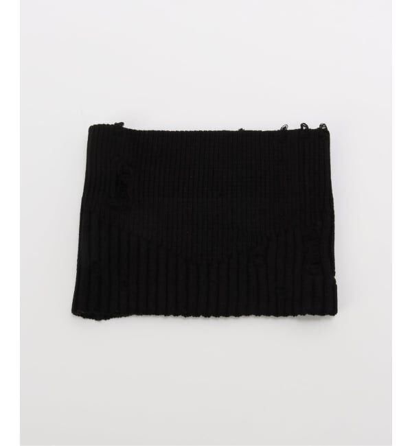 Plage「TANC TOKYO / タンクトウキョウ DAMAGE KNIT 7G WARMER ビスチェ」|その他|ブラック