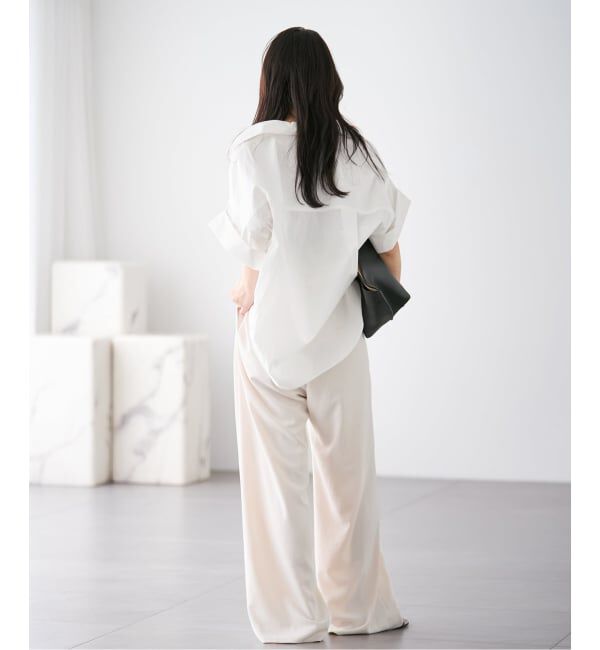 Plage「《追加予約》Roll Up Cuffs シャツ」|シャツ・ブラウス|