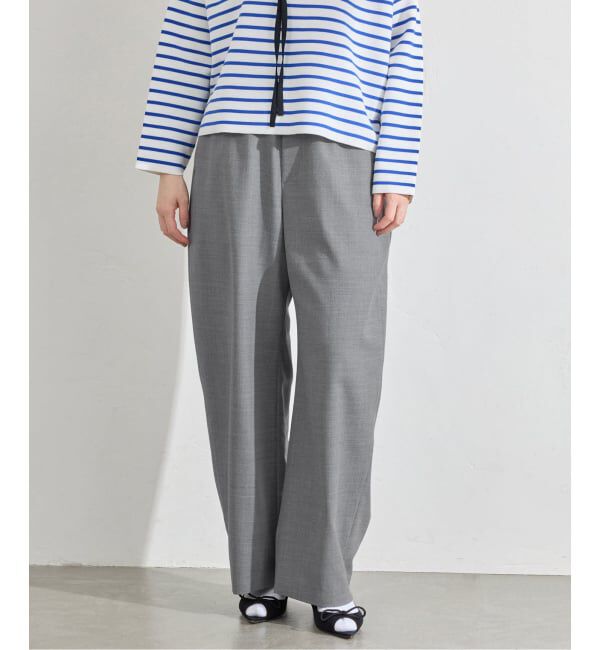 IENA「《追加》ウォッシャブルセミコクーンパンツ」|その他|