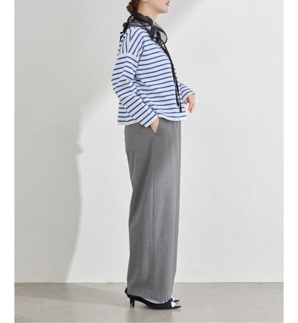 IENA「《追加》ウォッシャブルセミコクーンパンツ」|その他|