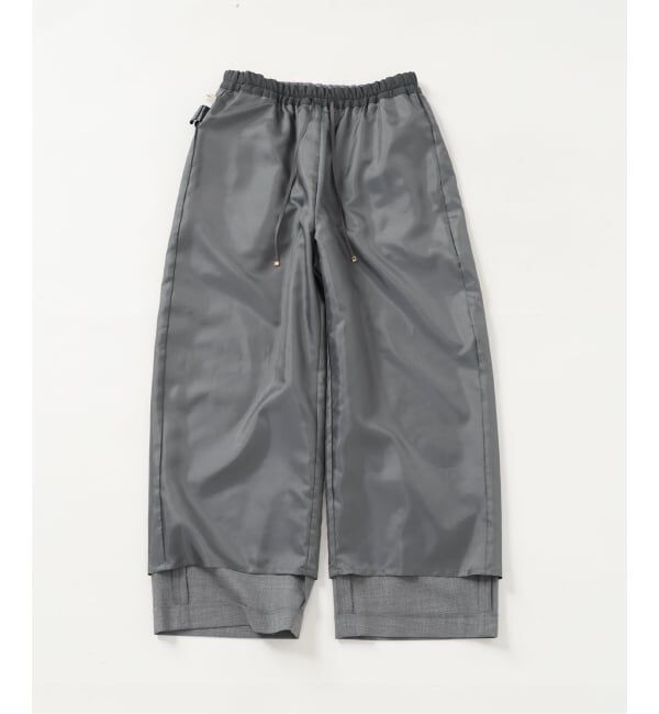 IENA「《追加》ウォッシャブルセミコクーンパンツ」|その他|