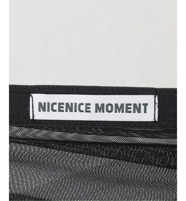 IENA LA BOUCLE「NICENICE MOMENT/ナイスナイスモーメント MESH TUBE TOP  NNM03-2403-101」|その他|