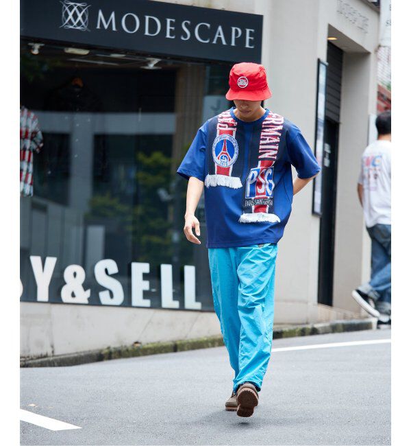 Paris Saint-Germain「【PSG / パリ・サン＝ジェルマン】 JP Vintage Scarf Printed uniform-lik」|Tシャツ・カットソー|