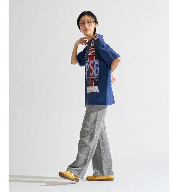 Paris Saint-Germain「【PSG / パリ・サン＝ジェルマン】 JP Vintage Scarf Printed uniform-lik」|Tシャツ・カットソー|