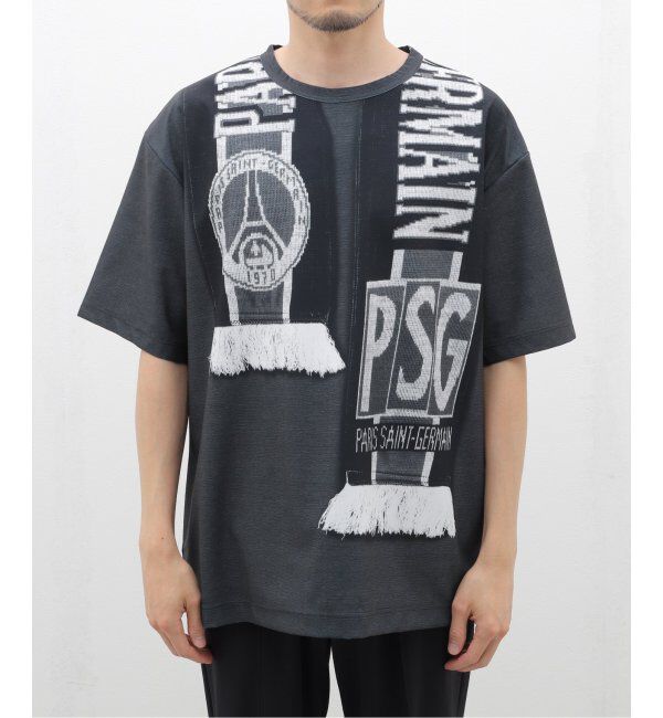 Paris Saint-Germain「【PSG / パリ・サン＝ジェルマン】 JP Vintage Scarf Printed uniform-lik」|Tシャツ・カットソー|
