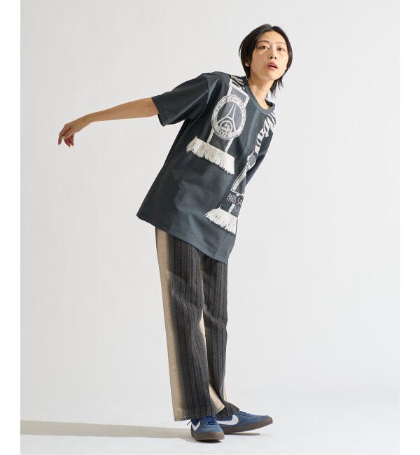 Paris Saint-Germain「【PSG / パリ・サン＝ジェルマン】 JP Vintage Scarf Printed uniform-lik」|Tシャツ・カットソー|