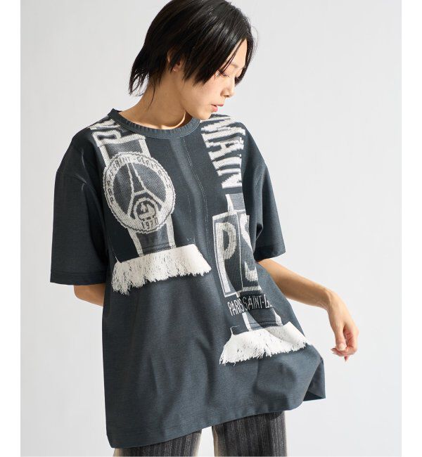 Paris Saint-Germain「【PSG / パリ・サン＝ジェルマン】 JP Vintage Scarf Printed uniform-lik」|Tシャツ・カットソー|
