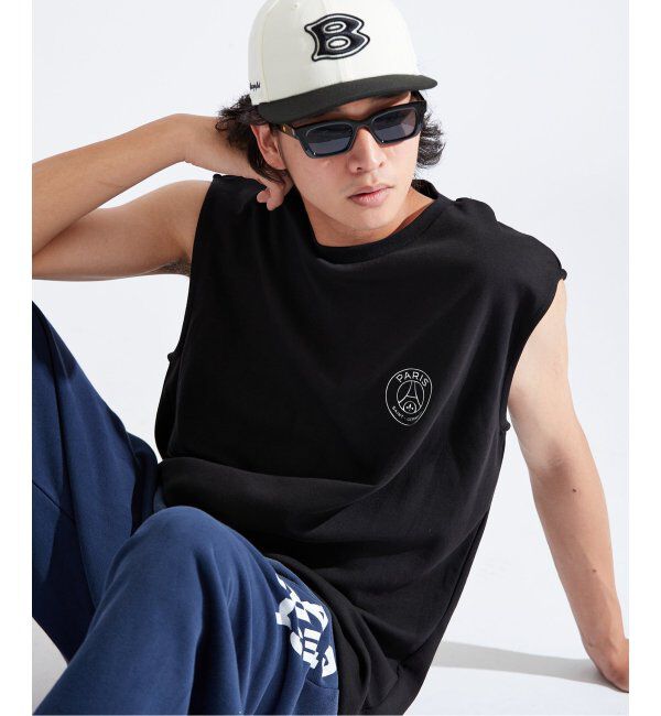 Paris Saint-Germain「《追加》【Paris Saint-Germain / パリ・サン＝ジェルマン】 JP METALLIC LOGO TANK」|Tシャツ・カットソー|