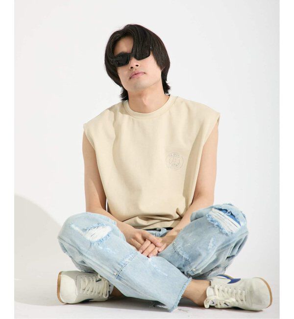 Paris Saint-Germain「《追加》【Paris Saint-Germain / パリ・サン＝ジェルマン】 JP METALLIC LOGO TANK」|Tシャツ・カットソー|