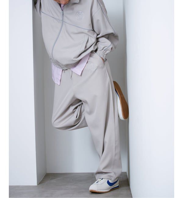 Paris Saint-Germain「【Paris Saint-Germain / パリ・サン＝ジェルマン】 JP REFLECTOR PIPING PANTS」|その他|グレーA