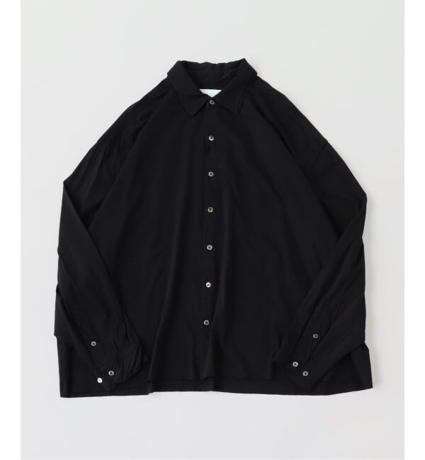 EDIFICE「Kanemasa Phil. (カネマサ フィル) 46G Artisan L/S シャツ」|シャツ・ブラウス|ブラック