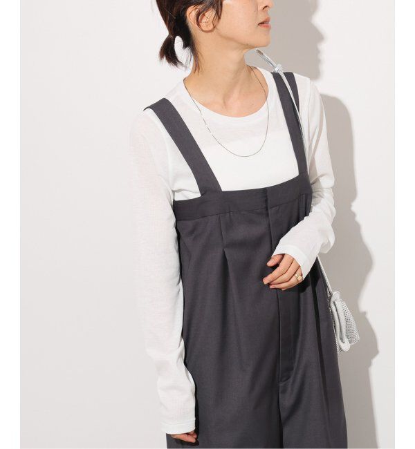 JOURNAL STANDARD relume「《追加4》ソフトテレコクルーネックロングTEE」|Tシャツ・カットソー|