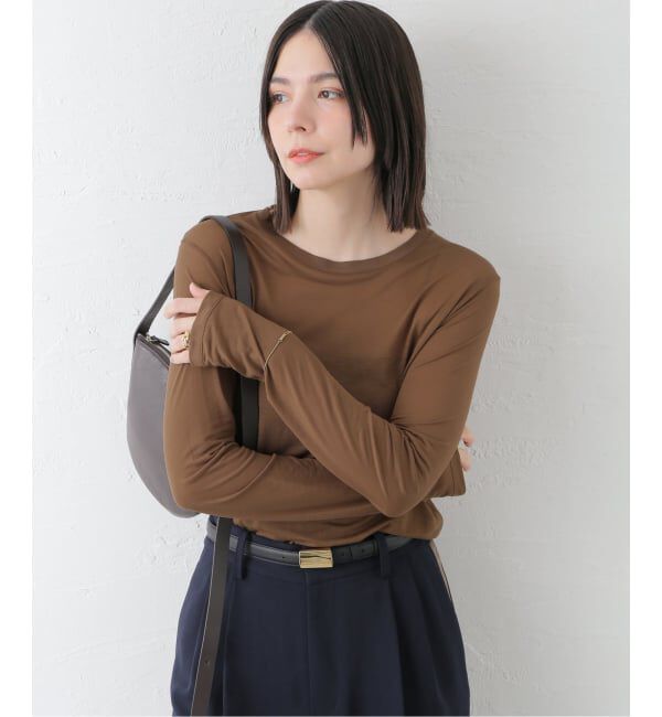 journal standard L'essage「【BASERANGE/ベースレンジ】LONG SLEEVE TEE：カットソー」|Tシャツ・カットソー|