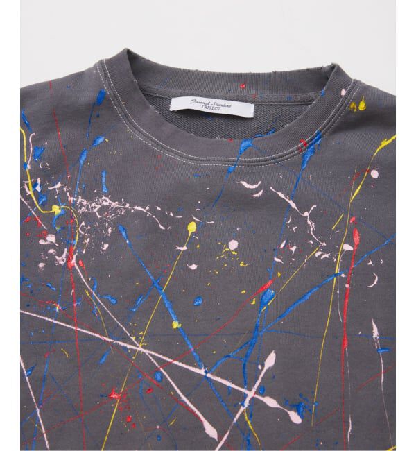 JOURNAL STANDARD「ドロッピング ペイント クルーネック スウェット」|スウェット・ジャージ|