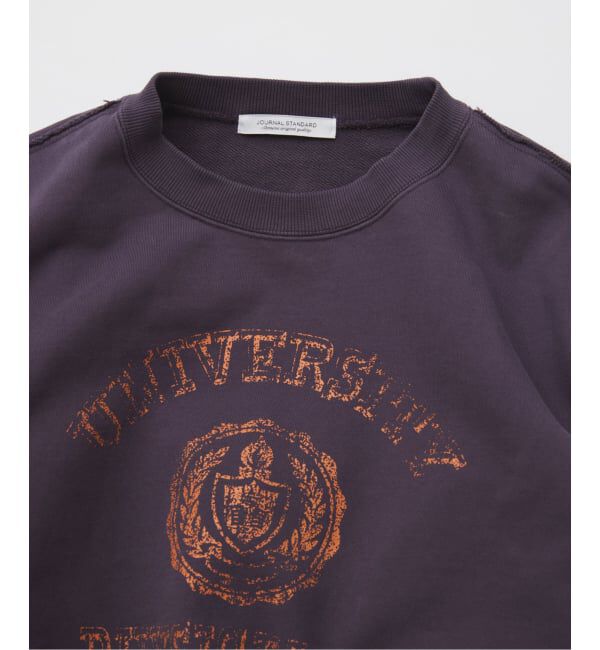 JOURNAL STANDARD「ブロークン プリント クルーネック スウェット」|スウェット・ジャージ|
