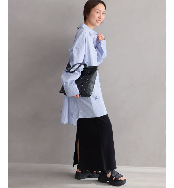 JOURNAL STANDARD relume「【PROVOKE/プロヴォーク】flowerdot big shirt」|シャツ・ブラウス|