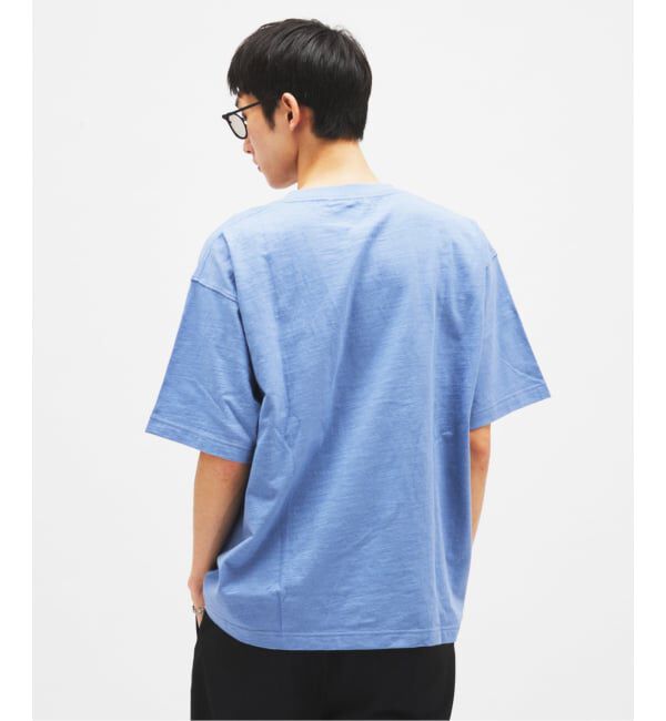 JOURNAL STANDARD「スラブ ヘンリー ネック 半袖 Tシャツ」|Tシャツ・カットソー|